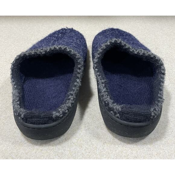 Haflinger Wool Felt Clog Slipper Shoe Women's Size EU 37/ US 6.5 Blue Casual - Picture 3 of 10